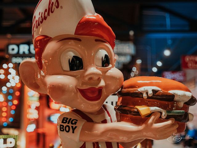 The Big Boy statue at the American Sign Museum in Cincinnati, photographed by Eric Chapman